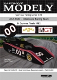 Lola T600 - Interscope Racing Team