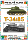 Tank T-34/85 - Ostrava 1945