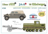 Kübelwagen, JA-12 a 150mm houfnice slG33