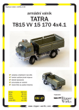 Tatra T815 VV 15 170 4x4.1 - armádní valník