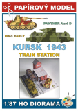 Diorama - Kursk 1943 - Train station (HO)