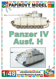 Panzer IV Ausf. H (zimní kamufláž)