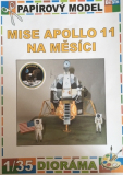 Diorama - Mise Apollo 11 na Měsíci
