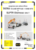 Tatra T2- 148 NTP - souprava pro odvoz dřeva