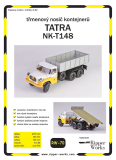 Tatra NK T148 - třmenový nosič kontejnerů