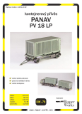 Panav PV 18 LP - kontejnerový přívěs