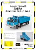 Tatra 815-2 S81 36 225 8x8.2 -jednostranný sklápěč