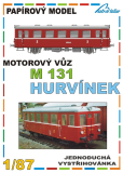 Motorový vůz M131 Tatra - Hurvínek