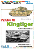 PzKfw VI. Kingtiger - Porsche turret