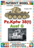 Pz.Kpfw 38(t) Ausf G - Hungary 1944
