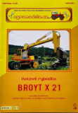 Broyt X21 - kolové rypadlo