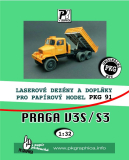 Laserové doplňky - Praga V3S - S3 (PKG)