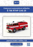 Š706 RTHP CAS 25 - hasičská cisterna (AK-14)