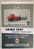 Laserové doplňky - Tatra 128C s palivovým přívěsem HEFA