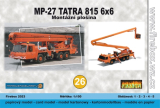 Tatra 815 6x6 MP-27 montážní plošina (Firebox 26)