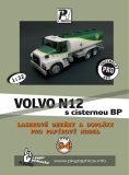 Laserove doplňky - Volvo N12 s cisternou BP