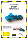 Tatra 148NTt 6x6 - návěsový tahač (modrý)