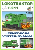 Lokotraktor T-211(zelený)