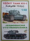 Těžký tank KV-1 (PzKpfW 753r)