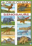 Omalovánky - Dinosauři