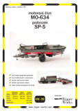 Motorový člun MO-634, podvozek SP-5