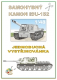 Samohybný kanón ISU-152 (zimní kamufláž)