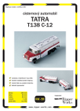 Tatra T138 C-12 - cisternový automobil (Benzina)