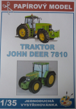 Traktor John Deer 7810