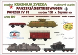 Krasnaya zvezda, Panzerjägertriebwagen + vagóny
