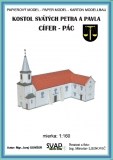 Kostol sv.Petra a Pavla z Cífer - Pác