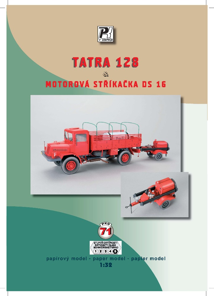 Tatra 128 + stříkačka DS-16
