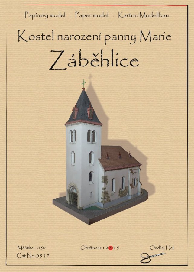 Záběhlice - Kostel narození panny Marie