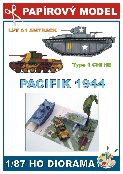Diorama - Pacifik 1944 (HO)