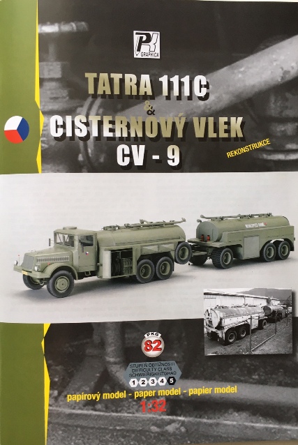 Tatra 111C s cisternovým vlekem CV-9