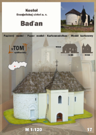 Baďan - Kostol Evanjelickej cirkvi a.v.