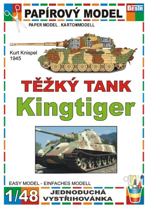 Sd.Kfz.182 - Kingtiger - Kurt Knispel 1945