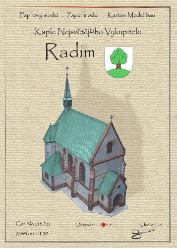 Radim - kaple Nejsvětějšího Vykupitele