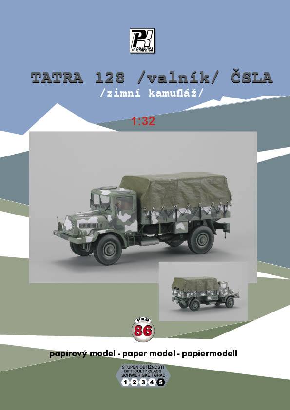 Tatra 128 ČSLA - valník