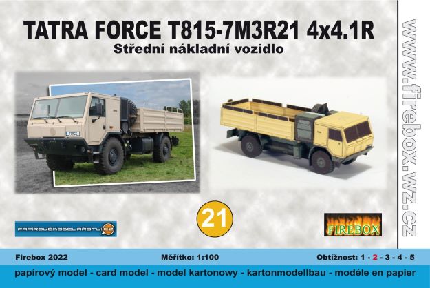 Tatra Force T815-7M3R21 4x4.1R (Firebox 21)