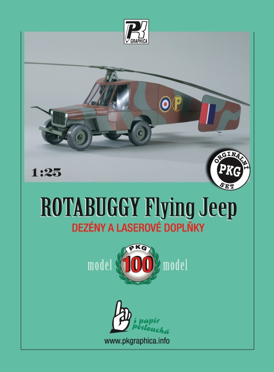 Laserové doplňky - Rotabuggy Flying Jeep