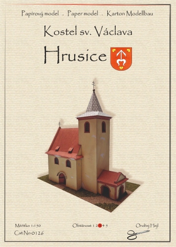 Hrusice - kostel Sv.Václava