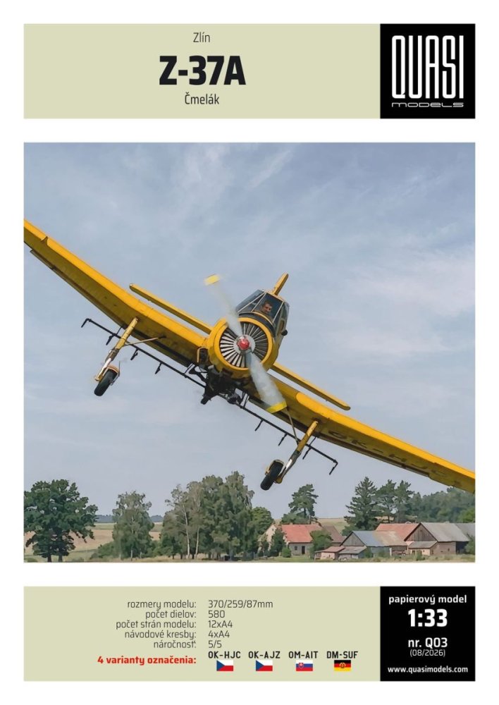 Zlín Z-37A - Čmelák