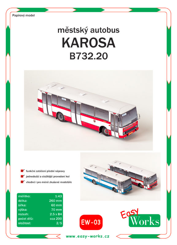 Karosa B732.20 - městský autobus