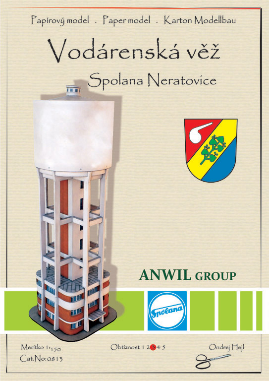 Vodárenská věž Spolana Neratovice