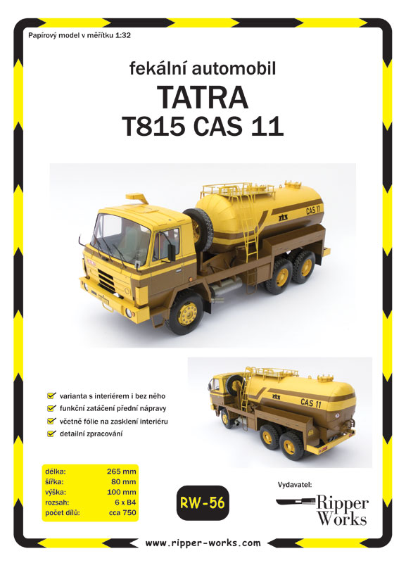 Tatra T815 CAS-11 - fekální automobil