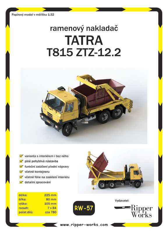 Tatra T815 ZTZ-12.2 - ramenový nakladač