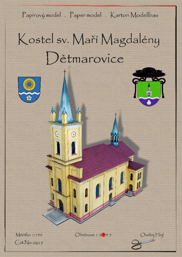 Dětmarovice - Kostel sv.Máří Magdalény