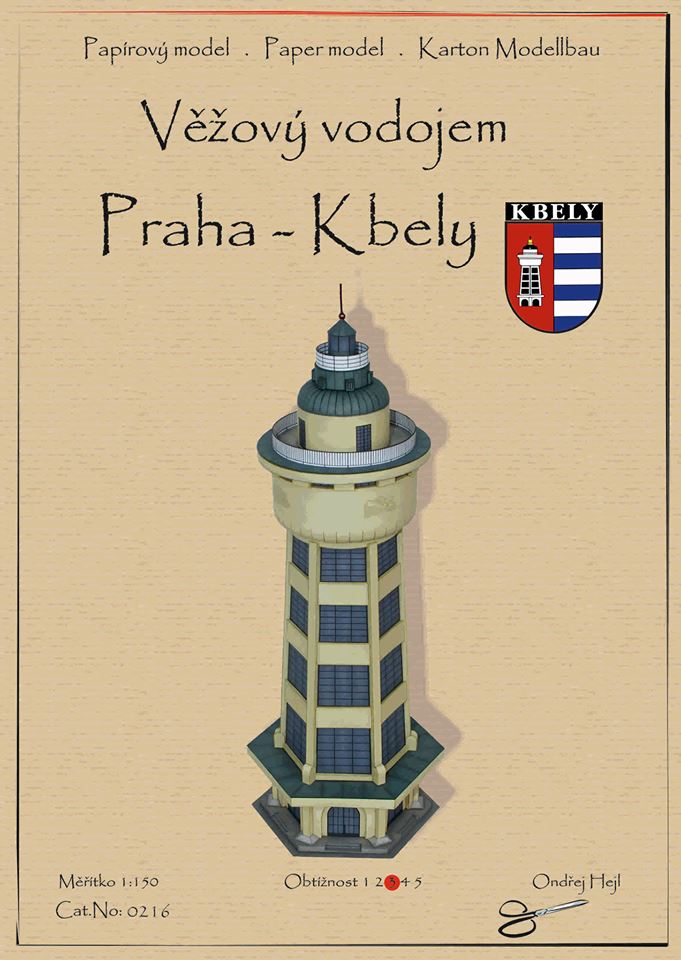 Věžový vodojem Praha - Kbely