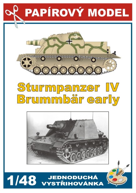 Brummbär early - Sturmpanzer IV