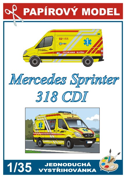 Mercedes Sprinter 318 CDI - Sanitka